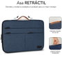 Subblim Air Padding 360 Sleeve para Portátiles de 15,6 pulgadas, Azul